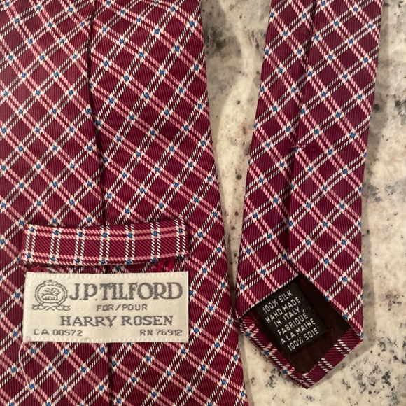 JP Tilford - silk tie - Picture 3 of 3